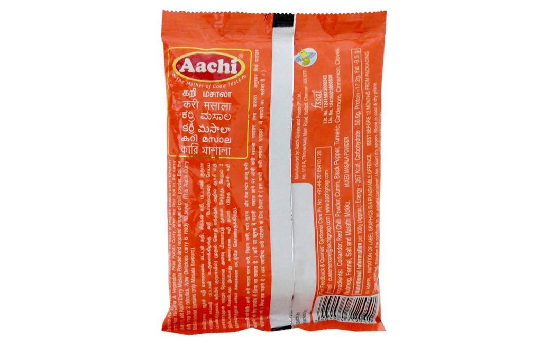 Aachi Curry Masala    Pack  100 grams